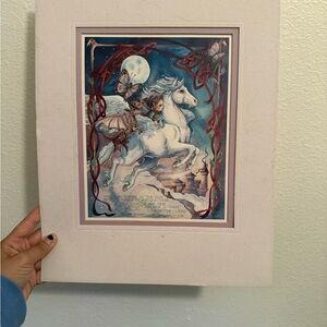 DreamKeeper By Jody Bergsma print with Matting Frame for